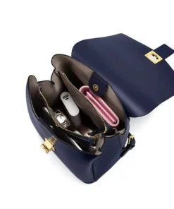 Versatile Leather Fashion Backpack