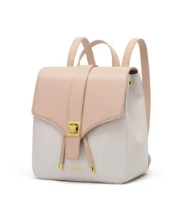 Chic Cowhide Leather Backpack