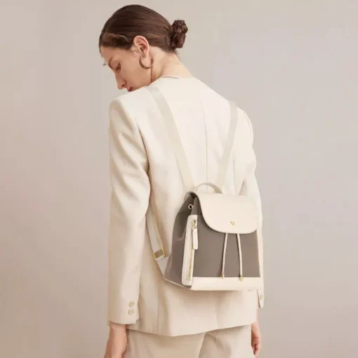 Trendy Oxford Microfiber Backpack for Teenage Girls
