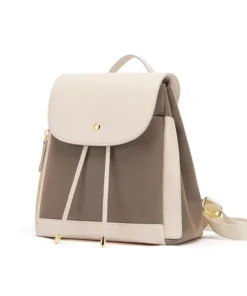 Trendy Oxford Microfiber Backpack for Teenage Girls