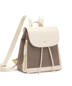 Trendy Oxford Microfiber Backpack for Teenage Girls