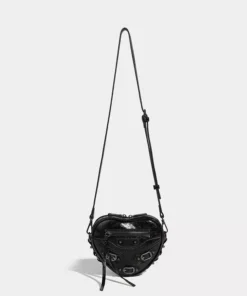 Elegant Heart Small Tote Handbag