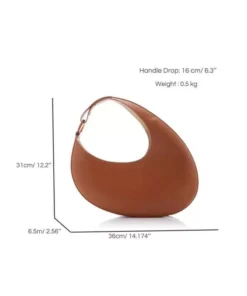 Luxury Irregular Shape Fashion Chic Underarm Hobo Shoulder Bag for Women