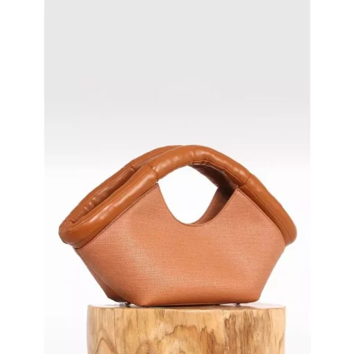 Women’s Fashionable Vegan Leather Tote Shoulder Bag