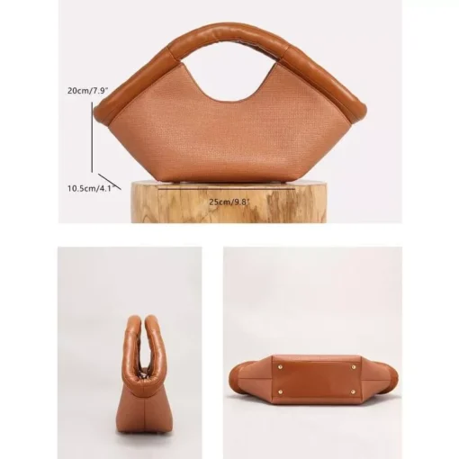 Women’s Fashionable Vegan Leather Tote Shoulder Bag