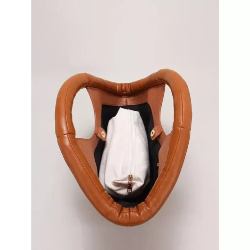 Women’s Fashionable Vegan Leather Tote Shoulder Bag
