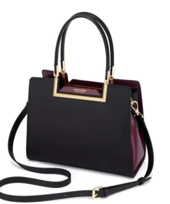 Elegant Large Capacity Leather Tote Bag