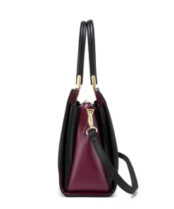 Elegant Large Capacity Leather Tote Bag
