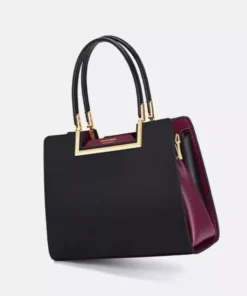 Elegant Large Capacity Leather Tote Bag