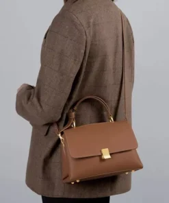 Soft Leather Fashion Satchel Handbag