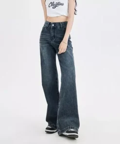 High Waist Vintage Baggy Jeans