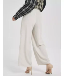 Elegant High-Waist Wide Leg Trousers for Women