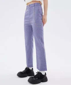 Autumn Elegance High-Waist Flare Pants