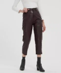 Faux Leather Pants