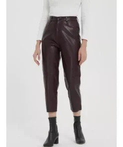 Faux Leather Pants