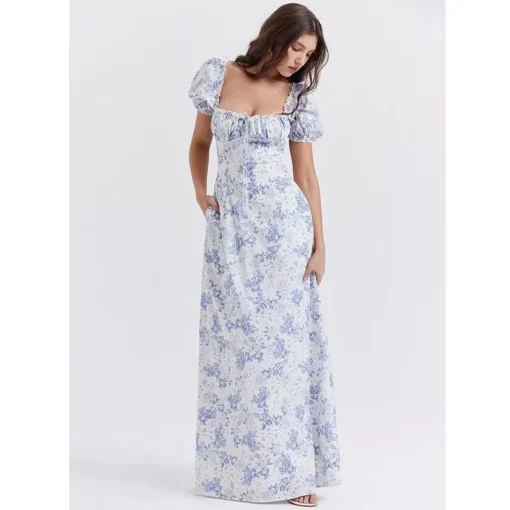 Elegant Long Maxi Summer Dress - Image 6