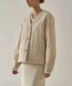 Casual Streetwear Quilted Jacket