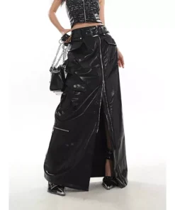 Stylish and Versatile Leather Skirt for Women