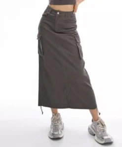 New Cargo Long Skirt