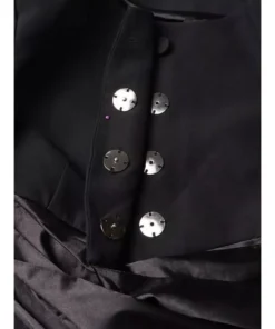 Elegant Slimming Spliced Button Coat