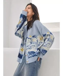 Winter Fashion Knitted Cardigan