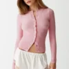 Women’s Chic Slim-Fit Knitted Cardigan