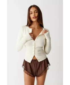 Women’s Chic Slim-Fit Knitted Cardigan