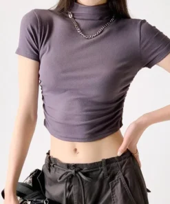 Stylish Summer Slim Crop Top