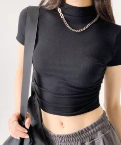 Stylish Summer Slim Crop Top