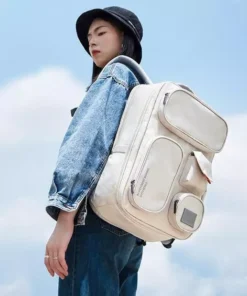 Multifunctional Waterproof Travel Backpack – 18 Inch, Unisex, Eco-Friendly & Durable