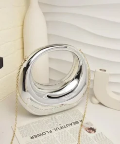 Women Bag U Shape Half Round Tote