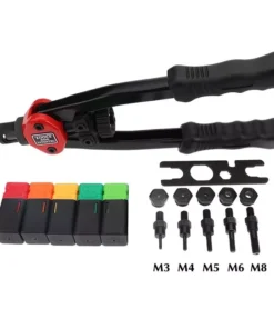 Efficient 100pcs Rivet Nut Set with Automatic Hand Threaded Tool