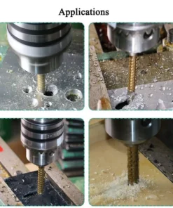 6 Pcs Twist Drill Bit Set