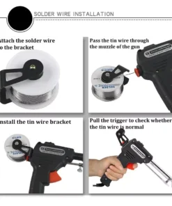 Efficient 60W Alloy Welding Gun