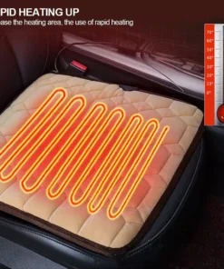 12V Universal Car Seat Heater with Adjustable Temperature & Quick Heat