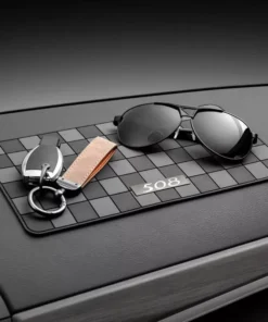 Non-Slip Silicone Car Dashboard Mat for Phone & Sunglasses Storage