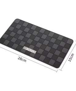 Non-Slip Silicone Car Dashboard Mat for Phone & Sunglasses Storage