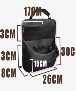 Universal Car Trunk Organizer – Multi-use High-Capacity Oxford Seat Back Storage Bag