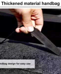 Large Capacity Portable Folding Car Trunk Organizer with Anti-Slip Compartments