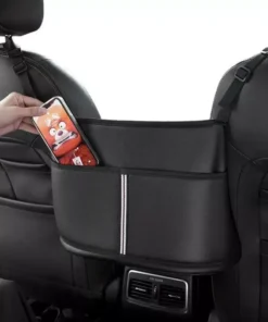 Deluxe PU Leather Car Seat Storage Organizer