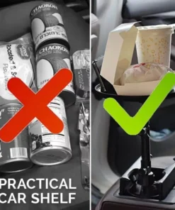 360° Swivel Car Storage Tray with Phone Slot