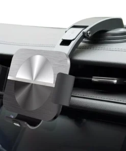 15W Dual Coil Wireless Car Charger Phone Holder with Fast Charging