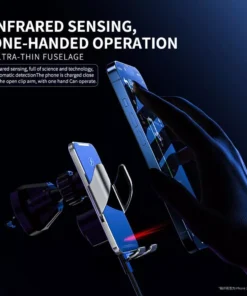 15W Car Wireless Charger Auto Car Mount Phone Holder