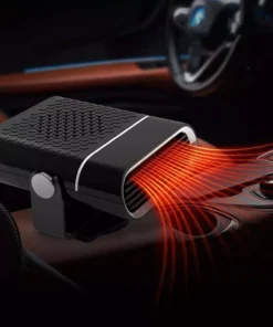 12V Portable Electric Car Heater Fan Fast Window Defrosting & Heating
