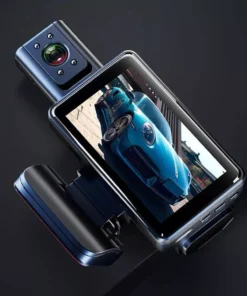 1080P HD Dash Cam with 360° Wide Angle, Night Vision, and G-Sensor