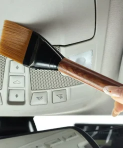 Cleaning Brush Wood Handle Tools Car Interior
