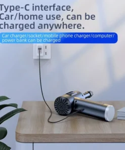 Wireless 3-in-1 Car Vacuum and Compressed Air Duster