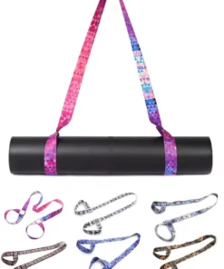 Adjustable Yoga Mat Sling Strap with Stretch Capability
