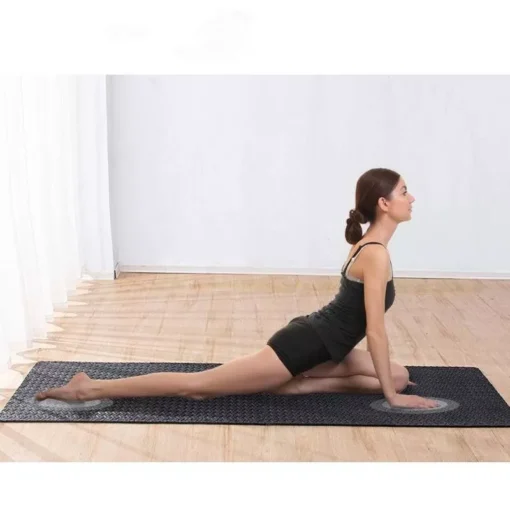 30x30cm Leaf Pattern Gym Mats – 12PC Non-Slip, Thick Fitness Floor Set - Image 3