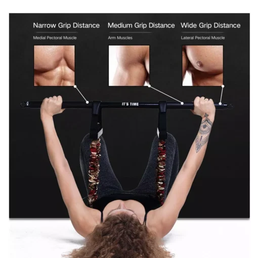Adjustable Resistance Training Band Set for Full Body Workout - Image 4